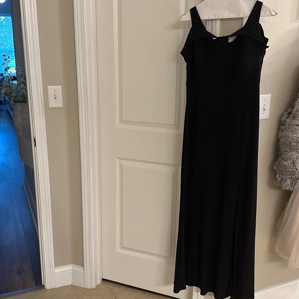 Black formal dress